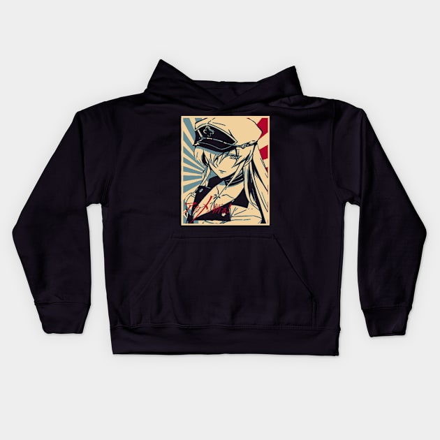 Esdeath Akame ga kill Kids Hoodie by hackneydagger